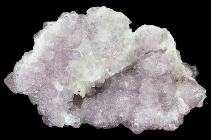 Purple Fluorite on Quartz Epimorphs - Arizona #103541